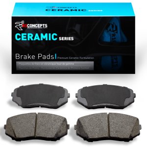 Ford Edge Brake Pads - Front - R1 Concepts - Ceramic - `07-`25